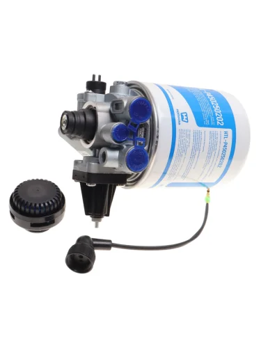 Осушитель воздуха МАЗ,КАМАЗ,ПАЗ,ЛИАЗ (24V, 4 выхода) HOTTECKE