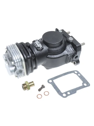 Компрессор МТЗ  Д-243 Д-245(1-цилиндровый)возд.охлаж.144лмин в СБ(прокладка болт штуцера шайбы) ММЗ