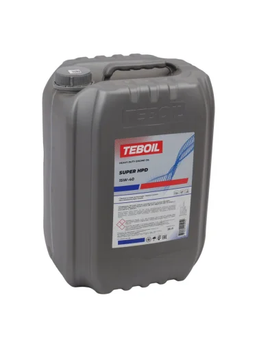 Масло дизельное SUPER HPD CI-4E7VDS-3 15W40 мин.20л17кг TEBOIL