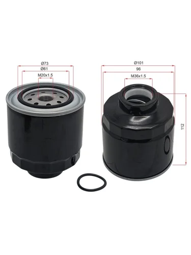 Фильтр топливный MITSUBISHI L200TRITON 05- 4D56