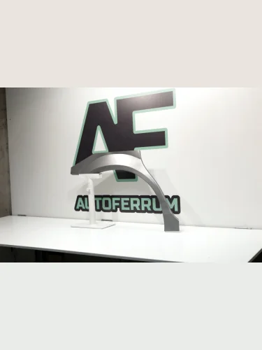 Правая арка ремонтная задняя AUTOFERRUM (оцинкованная  сталь 1 мм) Hyundai Trajet (1999-2008)