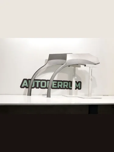 Комплект задних ремонтных арок AUTOFERRUM (холоднокатаная сталь 0,8 мм) Mitsubishi Outlander GF дорестайлинг (2012-2014)