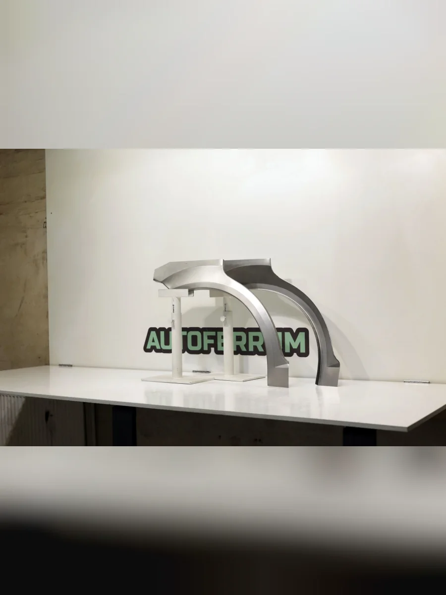 Комплект задних ремонтных арок AUTOFERRUM Chevrolet Lacetti хэтчбек (2002-2013) (холоднокатаная сталь 0,8 мм)  в Воронеже Воронежской области