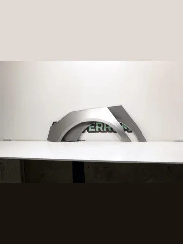 Комплект задних ремонтных арок AUTOFERRUM  (холоднокатаная сталь 0,8 мм) Jaguar XF X250 седан (2007-2015)