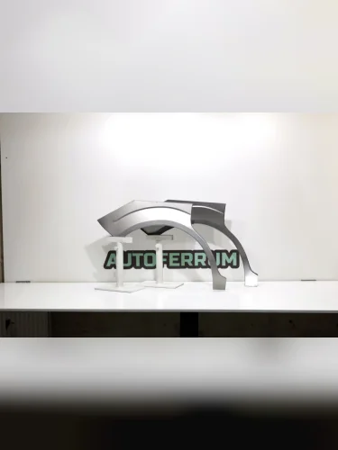 Комплект задних ремонтных арок AUTOFERRUM (холоднокатаная сталь 0,8 мм) Opel Zafira В дорестайлинг (2005-2008)