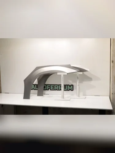 Комплект ремонтных арок AUTOFERRUM (холоднокатаная сталь 0,8 мм) Toyota Land Cruiser Prado  J90 (1996-2002) 3 дв. дорестайлинг, 3 дв. рестайлинг