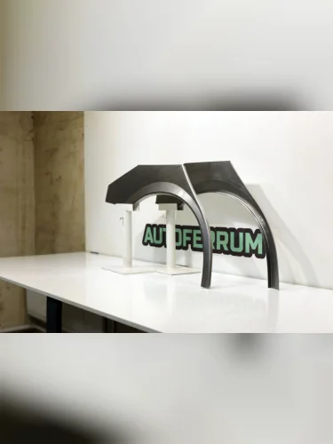 Комплект задних ремонтных арок AUTOFERRUM (холоднокатаная сталь 0,8 мм) SAAB 9-5 YS3E cедан дорестайлинг (1997-2001)