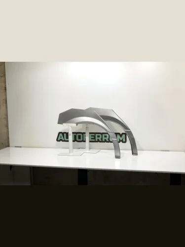 Комплект задних ремонтных арок AUTOFERRUM (холоднокатаная сталь 0,8 мм) Mercedes-Benz S class  W220 (1998-2005)