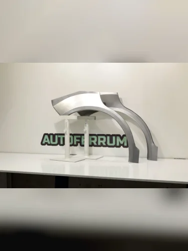 Комплект задних ремонтных арок AUTOFERRUM (холоднокатаная сталь 0,8 мм) Suzuki SX4 YA21S,YB21S дорестайлинг, хэтчбэк (2006-2011)