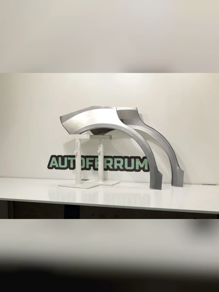 Комплект задних ремонтных арок AUTOFERRUM Suzuki SX4 YA21S,YB21S дорестайлинг, хэтчбэк (2006-2011) (холоднокатаная сталь 0,8 мм)  в Керчи Республика Крым