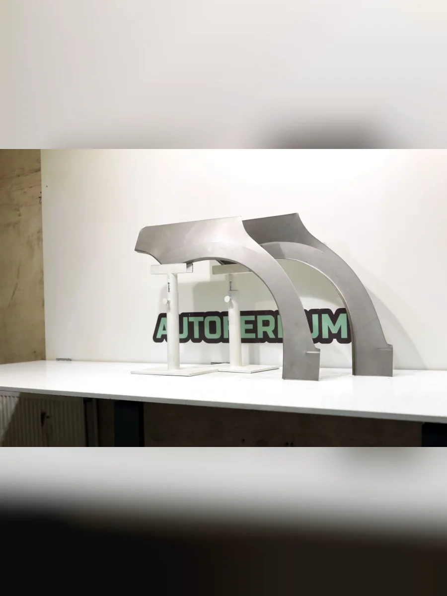 Комплект задних ремонтных арок AUTOFERRUM Toyota Prius XW20 дорестайлинг (2003-2005) (холоднокатаная сталь 0,8 мм)  в Перми Пермском крае