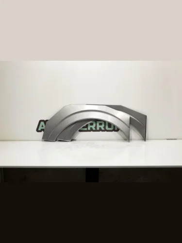 Комплект задних ремонтных арок AUTOFERRUM (холоднокатаная сталь 0,8 мм) SSANGYONG Actyon Sport (2006-2011)