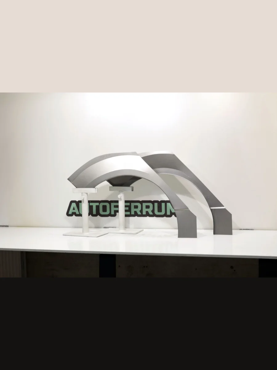 Комплект задних ремонтных арок AUTOFERRUM Mazda 6 GH рестайлинг седан (2010-2012) (холоднокатаная сталь 0,8 мм)  в Керчи Республика Крым