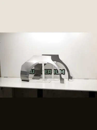 Комплект задних ремонтных арок AUTOFERRUM (холоднокатаная сталь 0,8 мм) Mitsubishi Dion CR6W,CR9W дорестайлинг (2000-2002)