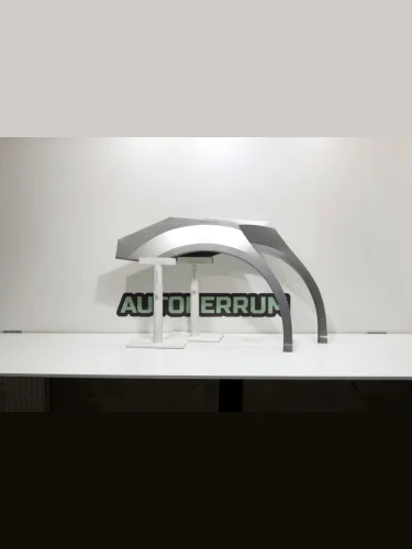 Комплект задних ремонтных арок AUTOFERRUM (холоднокатаная сталь 0,8 мм) Cadillac STS  седан (2008-2012) рестайлинг