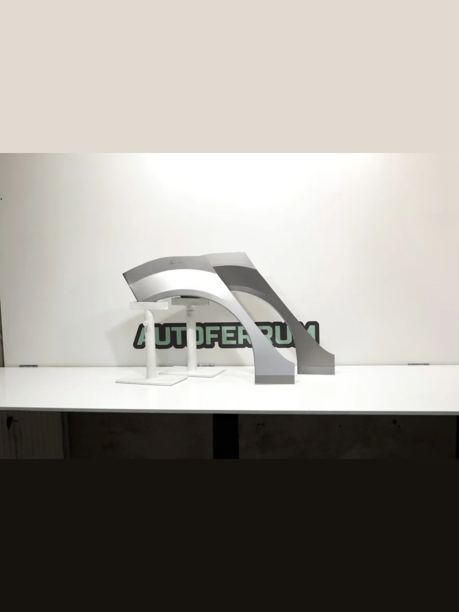 Комплект задних ремонтных арок AUTOFERRUM Ford Fiesta 6 хэтчбэк 3 дв. дорестайлинг (2008-2013) (холоднокатаная сталь 0,8 мм)  в Керчи Республика Крым