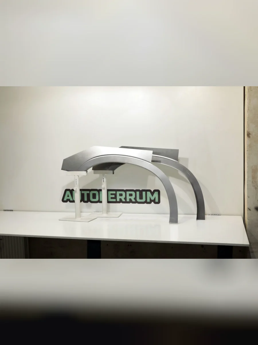 Комплект задних ремонтных арок AUTOFERRUM  Mitsubishi Endeavor (2003-2013) D7-W (холоднокатаная сталь 0,8 мм)  в Самаре Самарской области