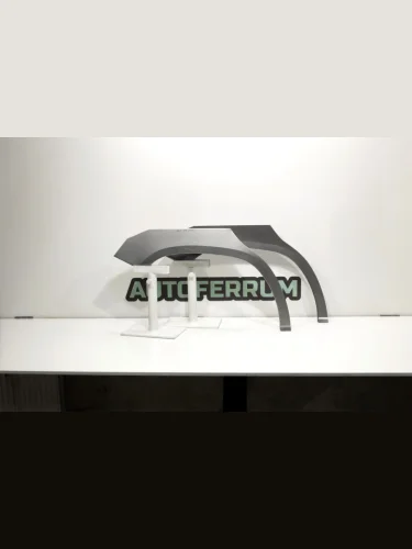 Комплект задних ремонтных арок AUTOFERRUM (холоднокатаная сталь 0,8 мм) Mercedes-Benz GLK class X204 дорестайлинг (2008-2012)