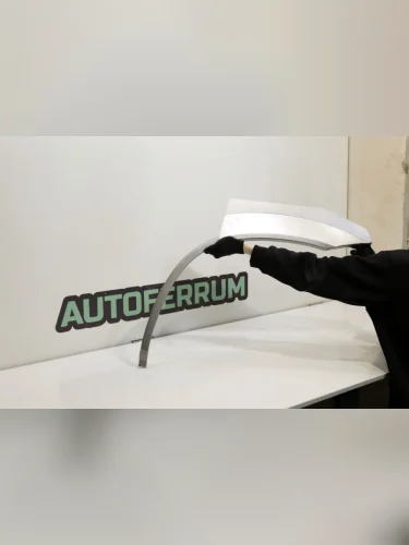 Левая арка ремонтная задняя AUTOFERRUM (оцинкованная сталь 0,8 мм) Nissan Murano 1 Z50 (2002-2009)