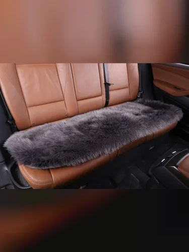 Квадраты, Накидка только на заднее сиденье (искусственный длинный ворс)