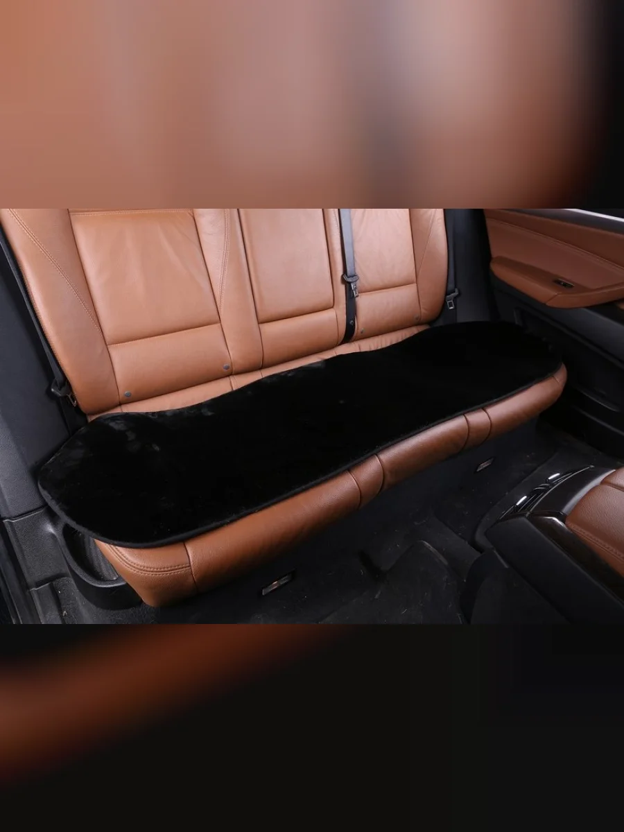 Квадраты, Накидка только на заднее сиденье (искусственный короткий ворс)  с доставкой в г. Керчь