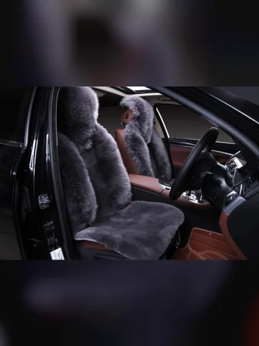 Овчина на передние сиденья (цельная шкура класс А), Комбинированный ворс (Австралия) 