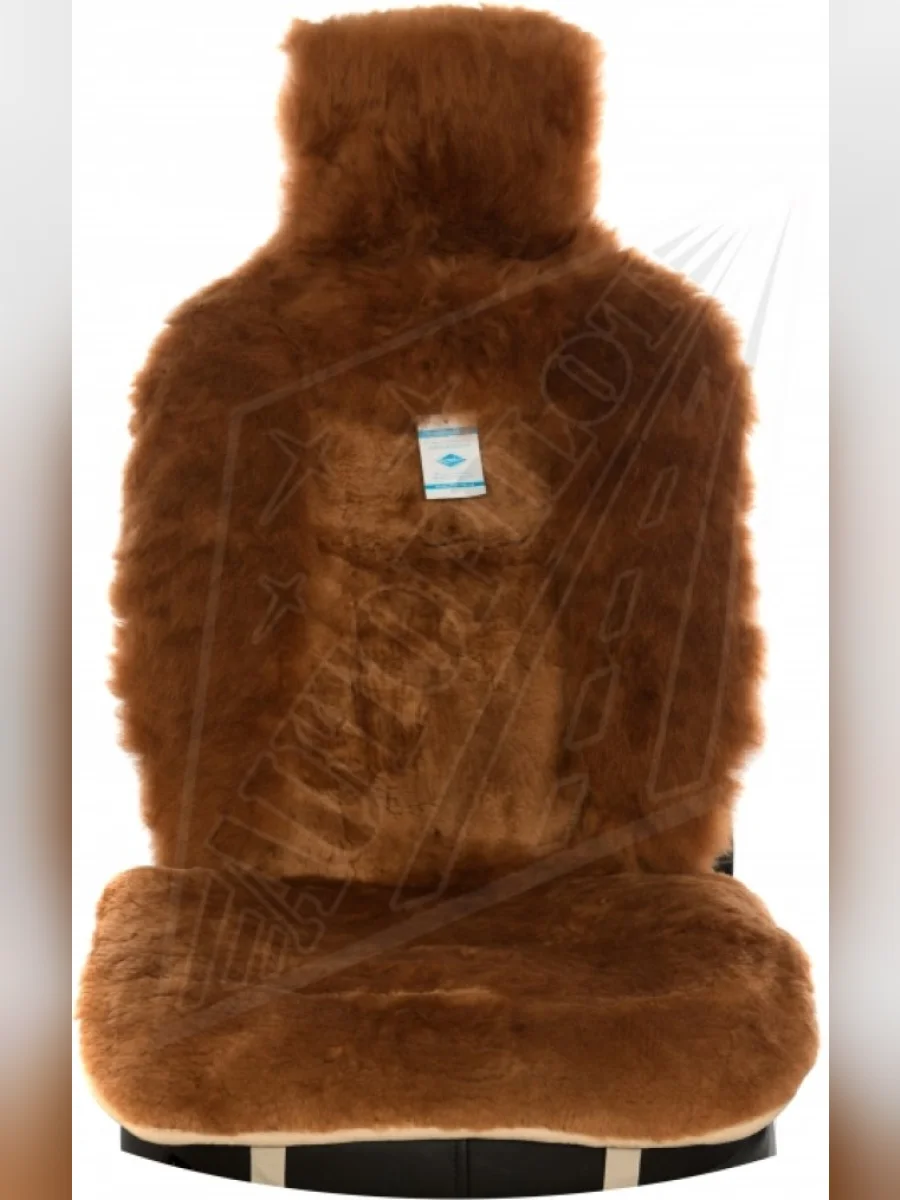 Овчина на передние сиденья (цельная шкура класс А), Комбинированный ворс (Австралия)  в Керчи Республика Крым