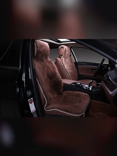 Овчина на передние сиденья (цельная шкура класс А), Короткий ворс (Австралия) 