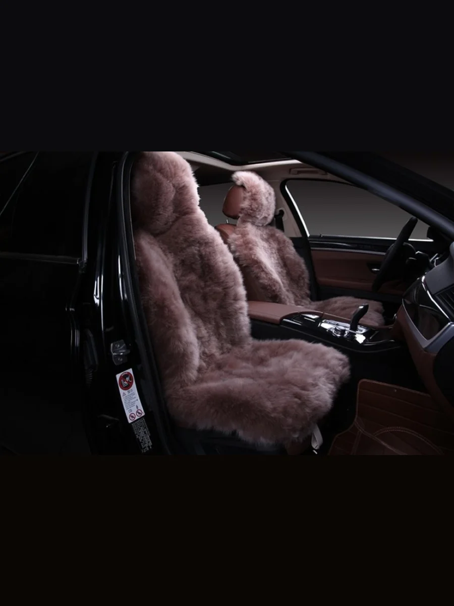 Овчина на передние сиденья (цельная шкура класс А), Длинный ворс (Австралия)   в Керчи Республика Крым