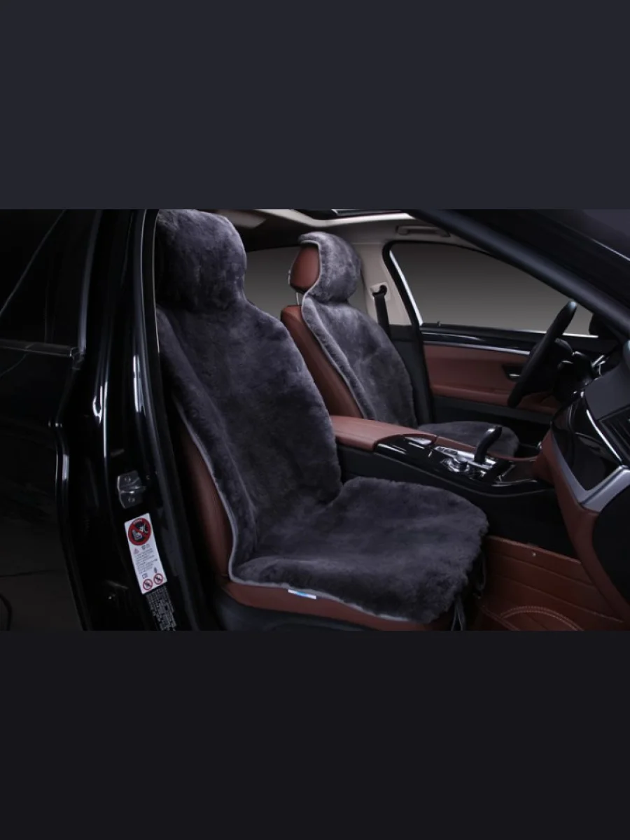 Овчина на передние сиденья (цельная шкура класс А), Короткий ворс (Австралия)   в Керчи Республика Крым