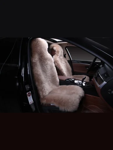 Овчина на передние сиденья (цельная шкура класс А), Длинный ворс (Австралия) 