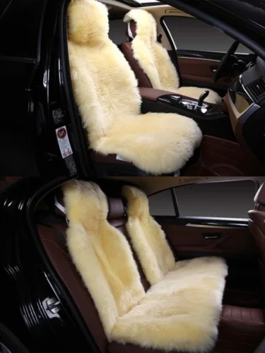 Комплекты на весь салон (овчина), Длинный ворс (Класс А)