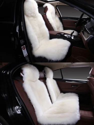 Комплекты на весь салон (овчина), Длинный ворс (Класс А)