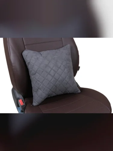 Подушки в салон автомобиля АВТОПИЛОТ РОМБ, Подушки в салон автомобиля (Модель №2) из алькантары РОМБ