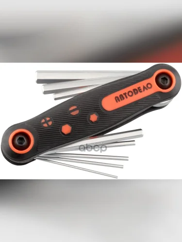 Набор Шестигранников 8 Предметов 1,5-8Мм В Обойме Автоdело (30348) АвтоDело арт. 30348