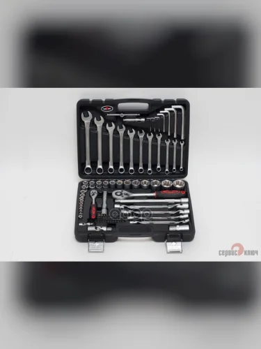 Набор Инструмента 77 Предметов 12``-14`` (4-32Мм, 6 Гран.) Сервис Ключ (11077) СЕРВИС КЛЮЧ арт. 11077
