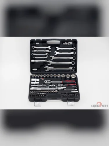 Набор Инструмента  82 Предмета 12``-14`` (4-32Мм, 6 Гран.) Сервис Ключ (11082) СЕРВИС КЛЮЧ арт. 11082