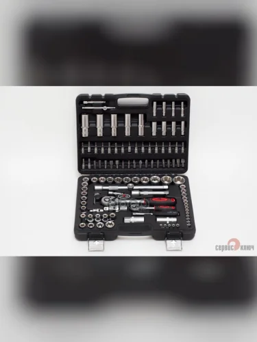 Набор Инструмента 108 Предмета 12``-14`` (4-32Мм, 6 Гран.) Сервис Ключ (11108) СЕРВИС КЛЮЧ арт. 11108