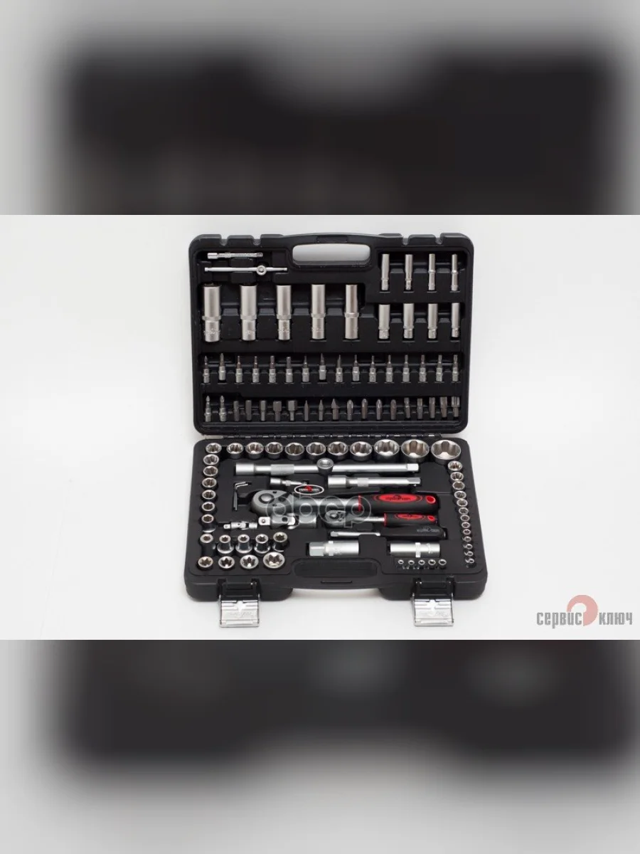 Набор Инструмента 108 Предмета 12``-14`` (4-32Мм, 6 Гран.) Сервис Ключ (11108) СЕРВИС КЛЮЧ арт. 11108  в Керчи Республика Крым