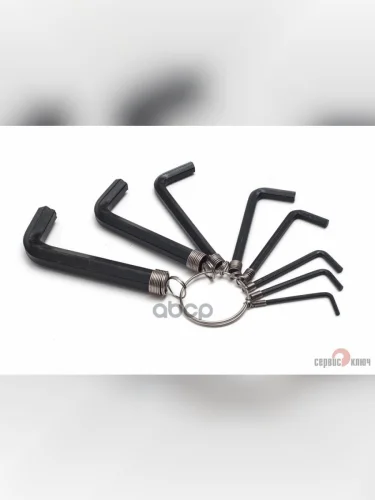 Набор Шестигранников 8 Предметов 2-10Мм На Кольце В Блистере-Сервис Ключ (70671) СЕРВИС КЛЮЧ арт. 70671