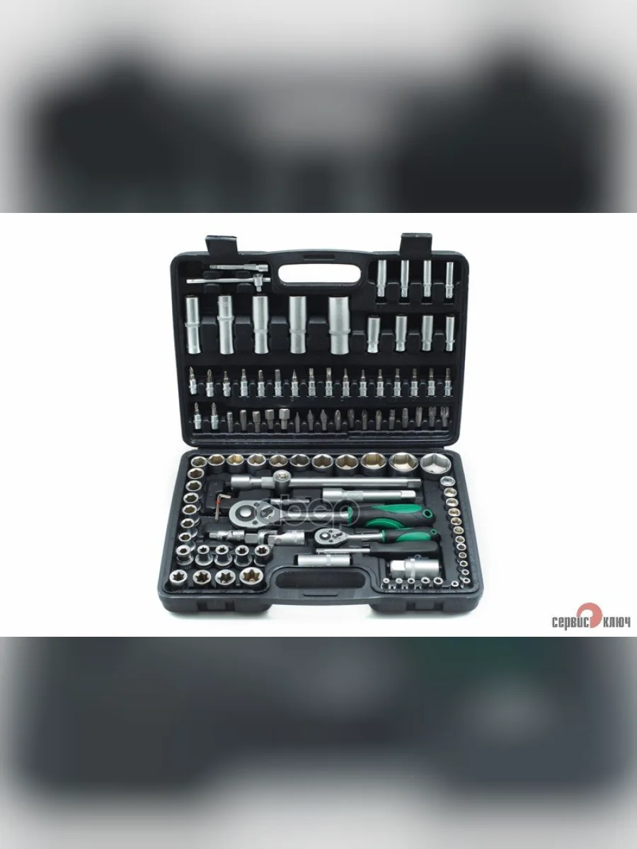 Набор Инструмента 108 Предмета 12``-14`` (4-32Мм, 6 Гран.) (Сталь Crv40)-Сервис Ключ (71108) СЕРВИС КЛЮЧ арт. 71108  в Перми Пермском крае