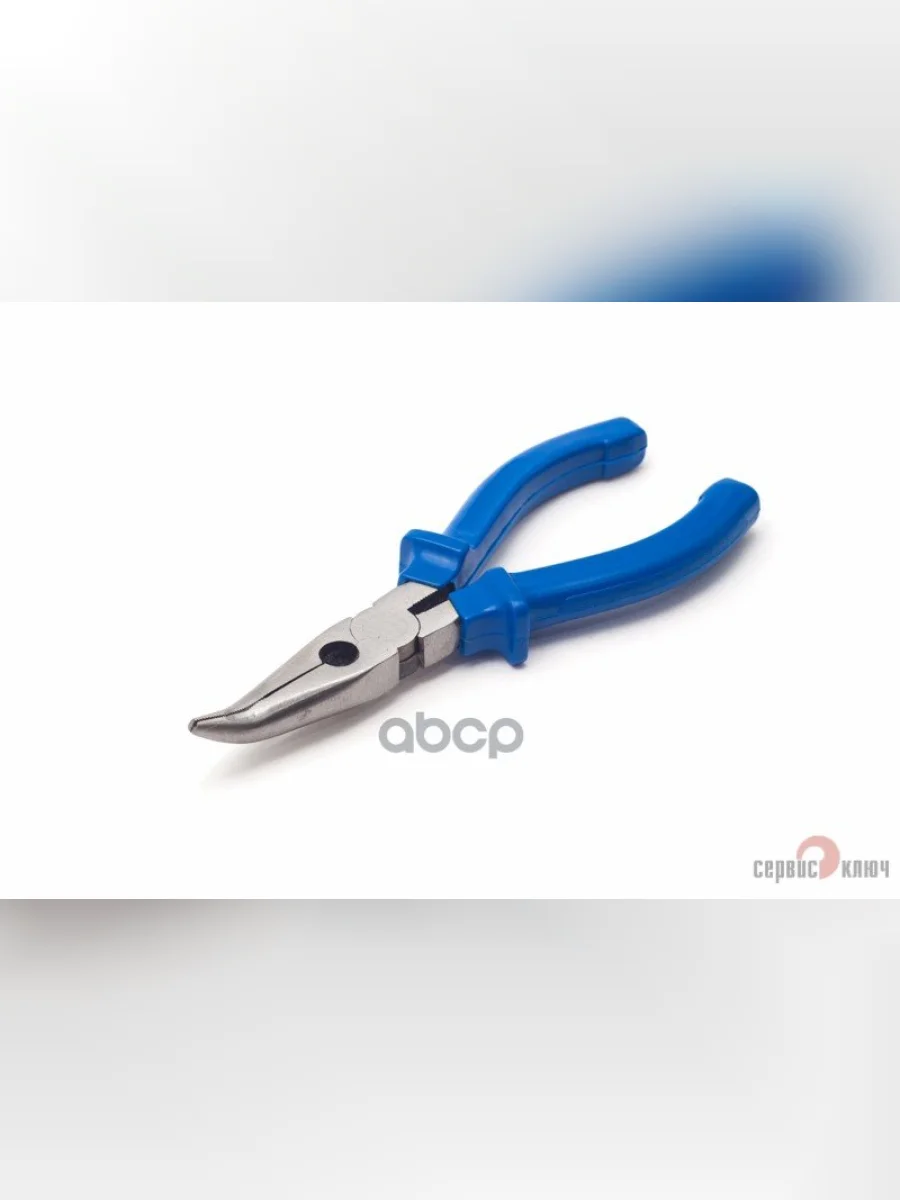 Пассатижи Удлиненные Загнутые 160 Мм Утконосы Сервис Ключ (71162) СЕРВИС КЛЮЧ арт. 71162  в Керчи Республика Крым
