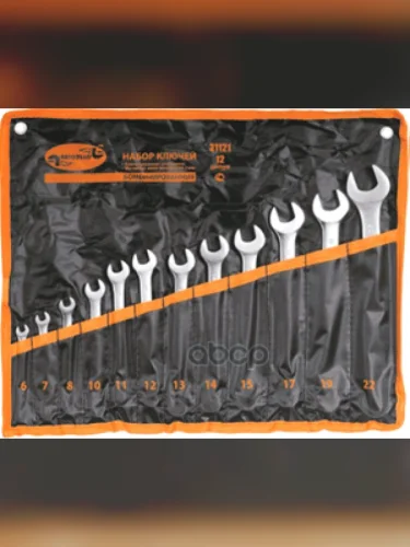 Набор Ключей Комбинированных 12 Шт. (Сумка) 6-22 Мм Автоdeло (31121) АвтоDело арт. 31121