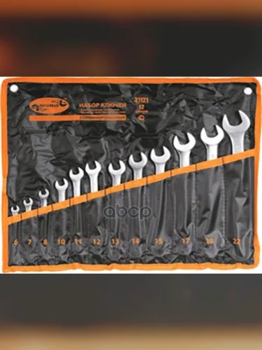 Набор Ключей Комбинированных 12 Шт. (Сумка) 6-22 Мм Евро Автоdело (31123) АвтоDело арт. 31123