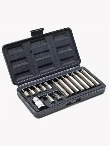 Набор Бит Torx (Звездочки) Т20-Т55 15 Предметов Сервис Ключ (76445) СЕРВИС КЛЮЧ арт. 76445