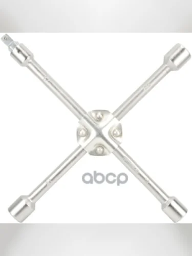 Ключ Баллонный Крестовой 17*19*21*22  (С Переходником 12) Автоdело (34418) АвтоDело арт. 34418