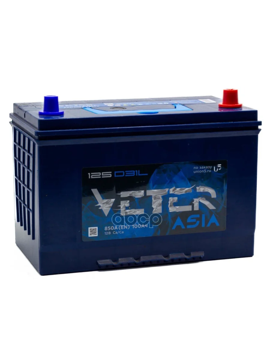 Аккумулятор 100 Veter Asia Прямая Полярность VETER арт. 3D316001AB030  в Самаре Самарской области