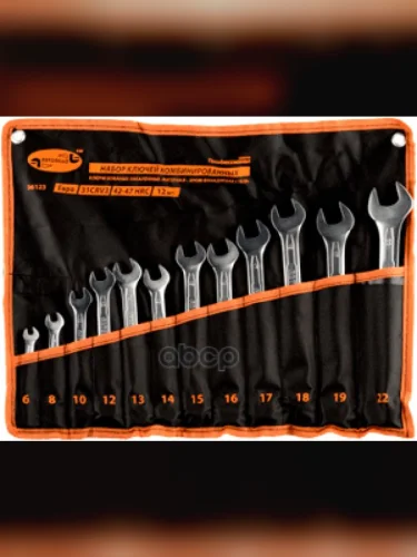 Набор Ключей Комбинированных 12 Шт. (Сумка) 6-22 Мм Автоdело Professional (36121) АвтоDело арт. 36121