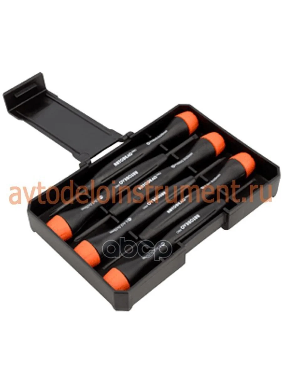 Набор Отверток Для Точной Механики 6 Предметов (ПластФ) Автоdело Professional (36736) АвтоDело арт. 36736  в Перми Пермском крае