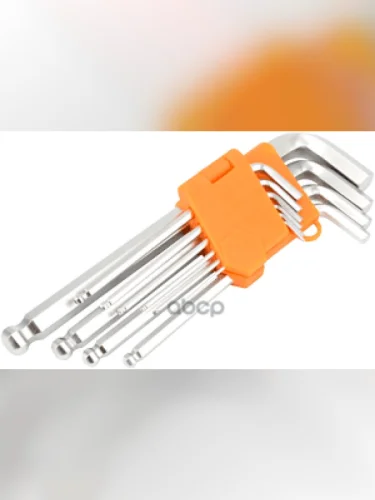 Набор Шестигранников 10 Предметов 116-12 Дюймовые С Шаром Автоdело (39152) АвтоDело арт. 39152